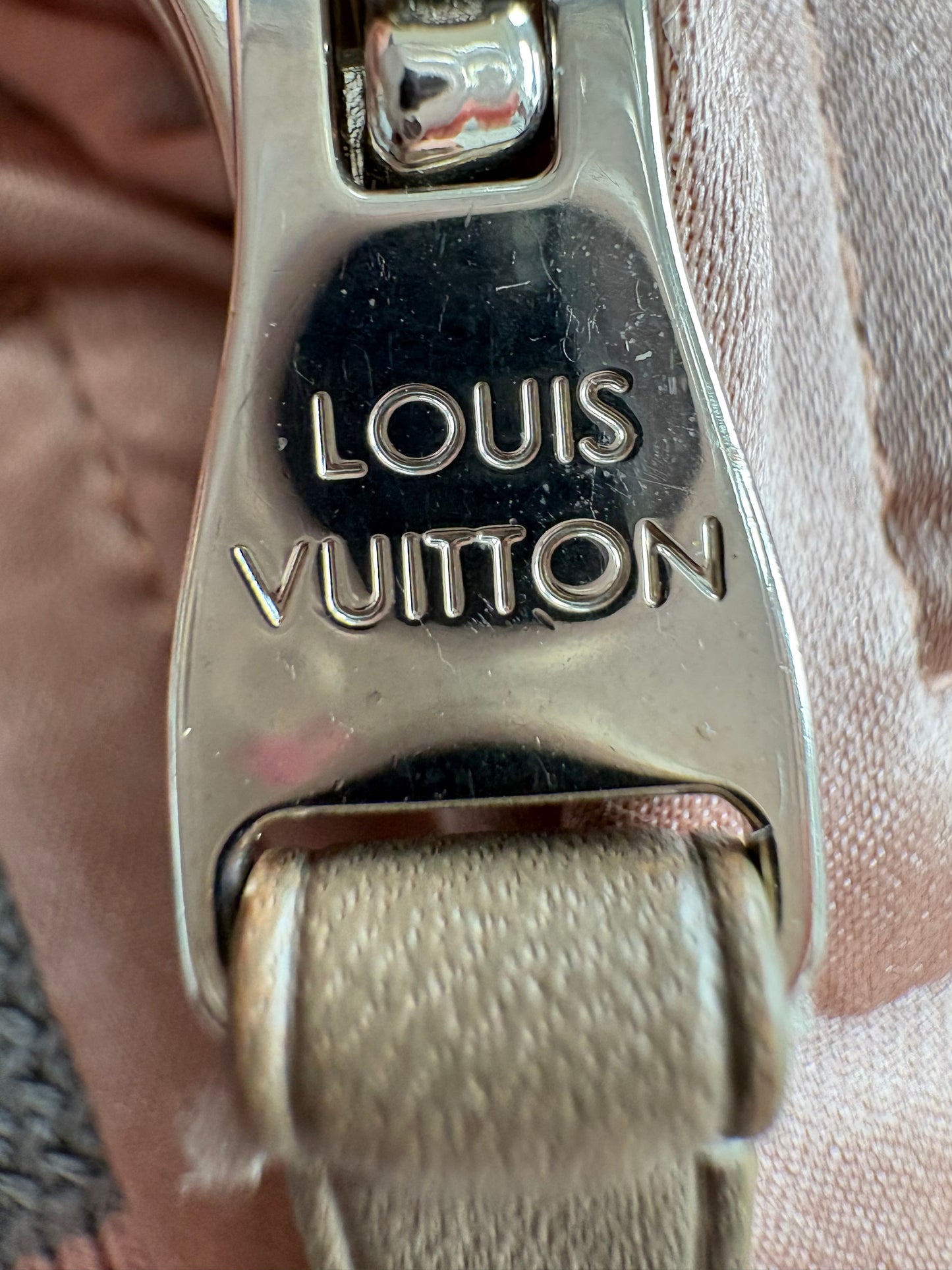 Louis Vuitton SS16 Embroidered Souvenir Pink Satin Jacket