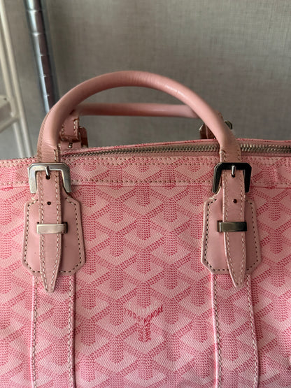 Goyard Bowling 30 Rare Limited Sakura Pink Travel Bag