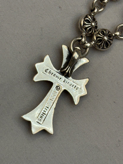Chrome Hearts Tiny Cross pendant wallet chain