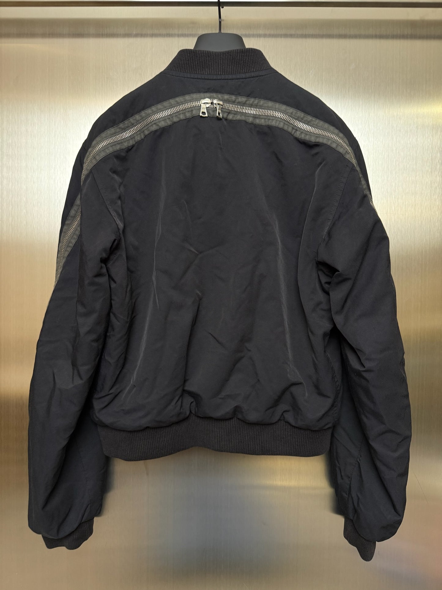 Dries Van Noten aw14 og Nylon backzip bomber jacket