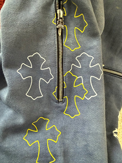 Chrome Hearts X Drake Certified Love Boys cross patches pants