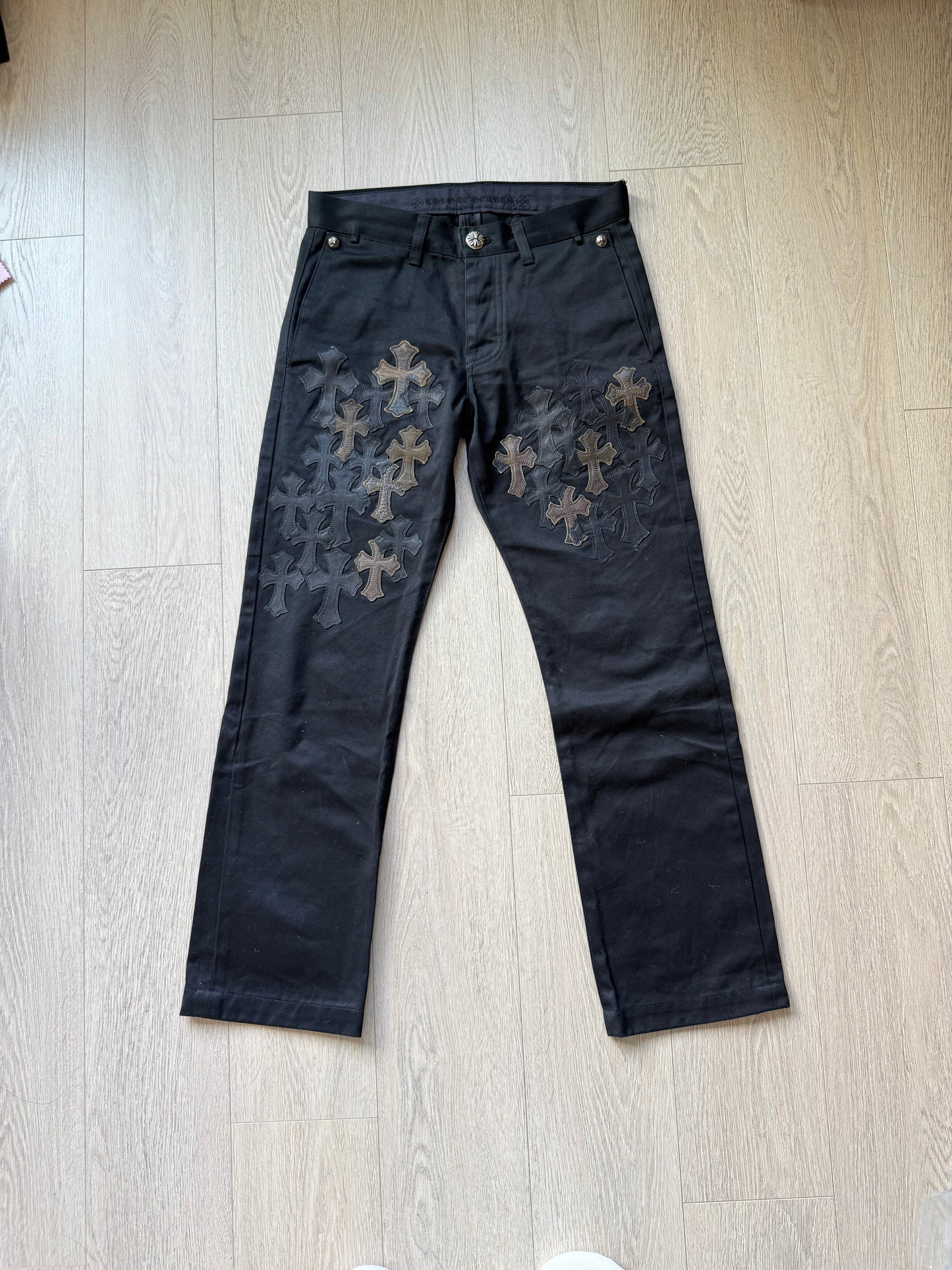 Chrome Hearts Chino Flooded Camo Patchwork sz 30