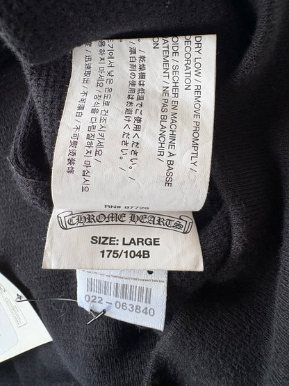Chrome Hearts thermal Horseshoe zip up hoodie