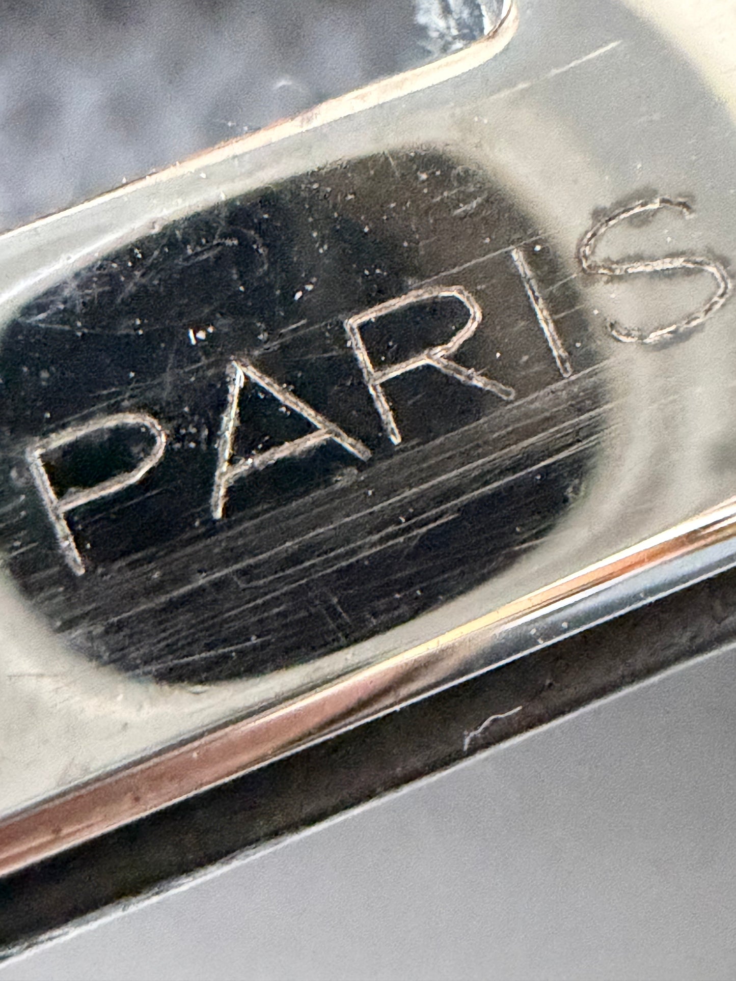 Hermes Kelly 50 Etain Grey Togo Leather Travel Bag