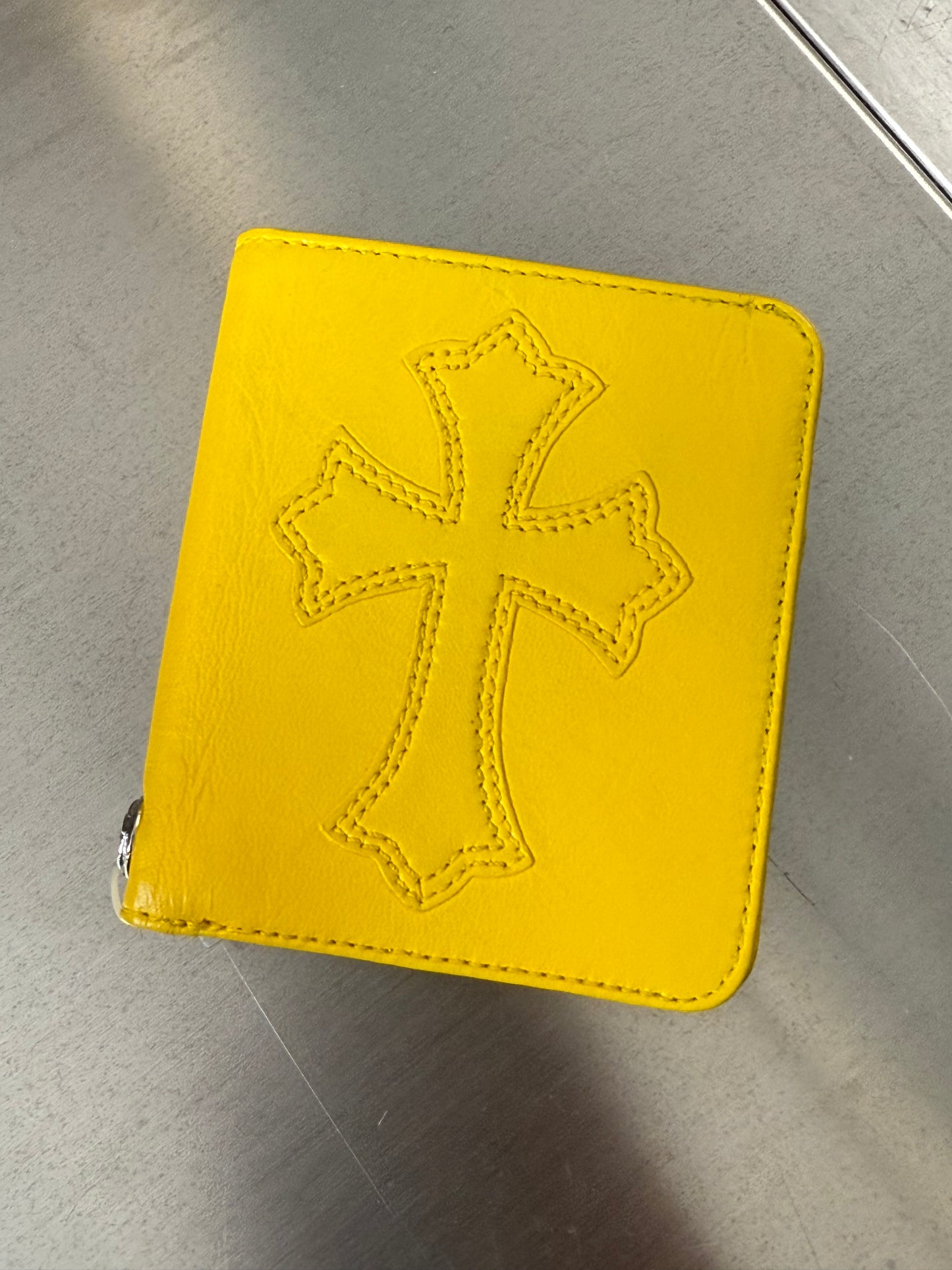 Chrome Hearts Cross Patch Bifold Card Holder Wallet
