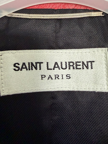 Saint Laurent SS15 Motorcycle Degrade Sunset Leather Jacket