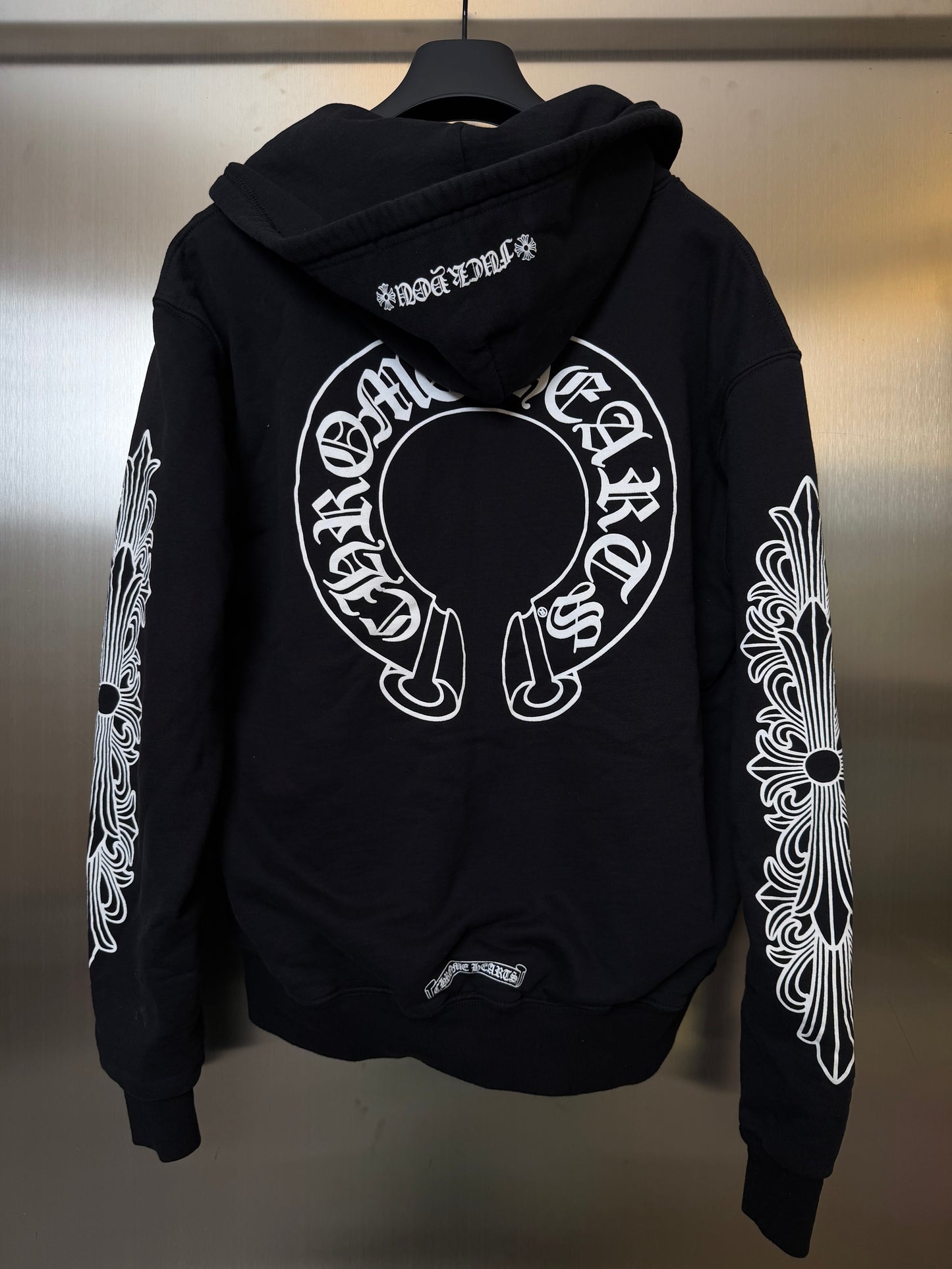 Chrome Hearts FUXK YOU Horseshoe Zip Up Hoodie