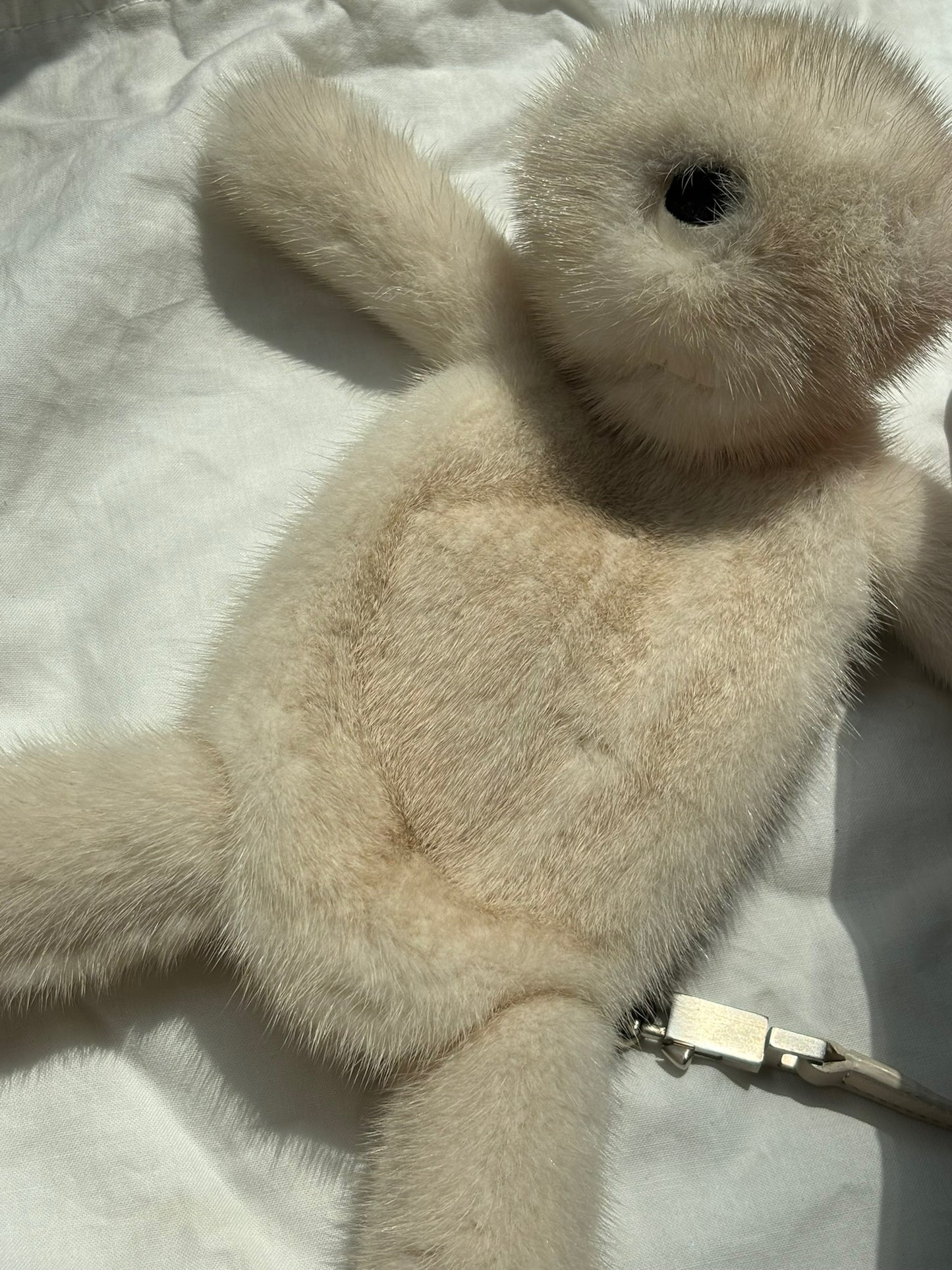 Rick Owens Mink Fur Cyclop Bunny Bag
