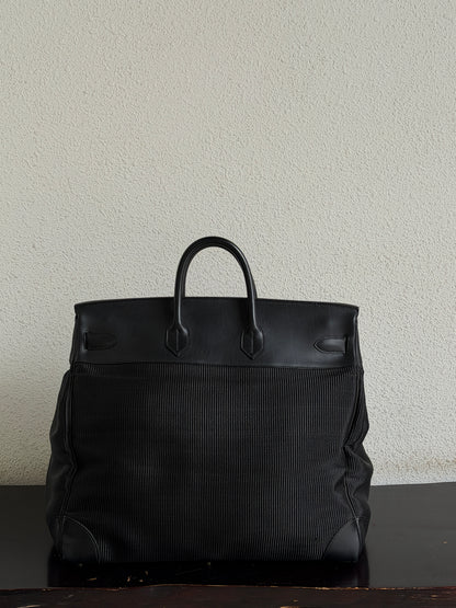 Hermes HAC 50 Crinoline Barenia Black Palladium