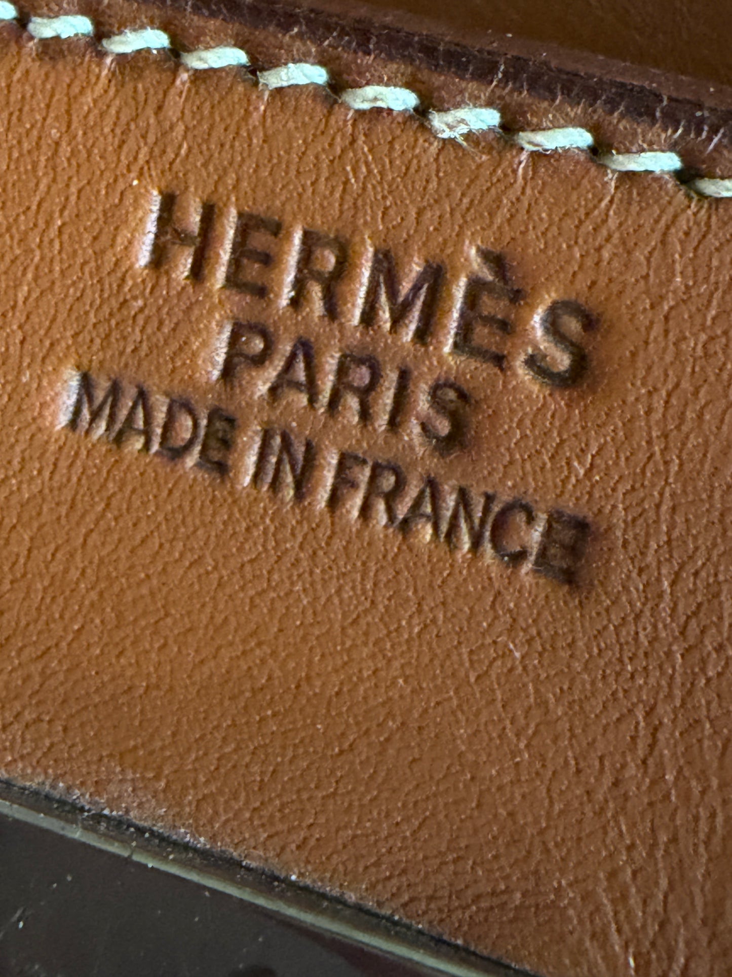 Hermes RARE HAC 45 Crinoline Barenia Leather Travel Bag