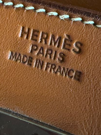 Hermes RARE HAC 45 Crinoline Barenia Leather Travel Bag