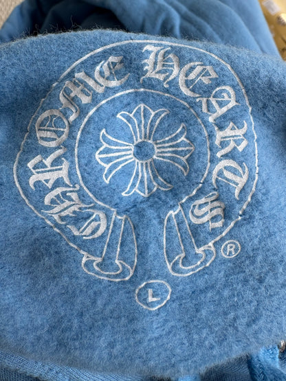 Chrome Hearts Drake collaboration “ Girls Love Chrome” babyblue hoodie