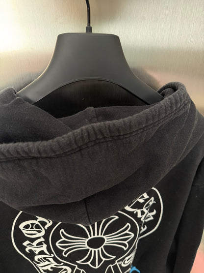 Chrome Hearts St.Barth Horseshoe Zip Up Hoodie