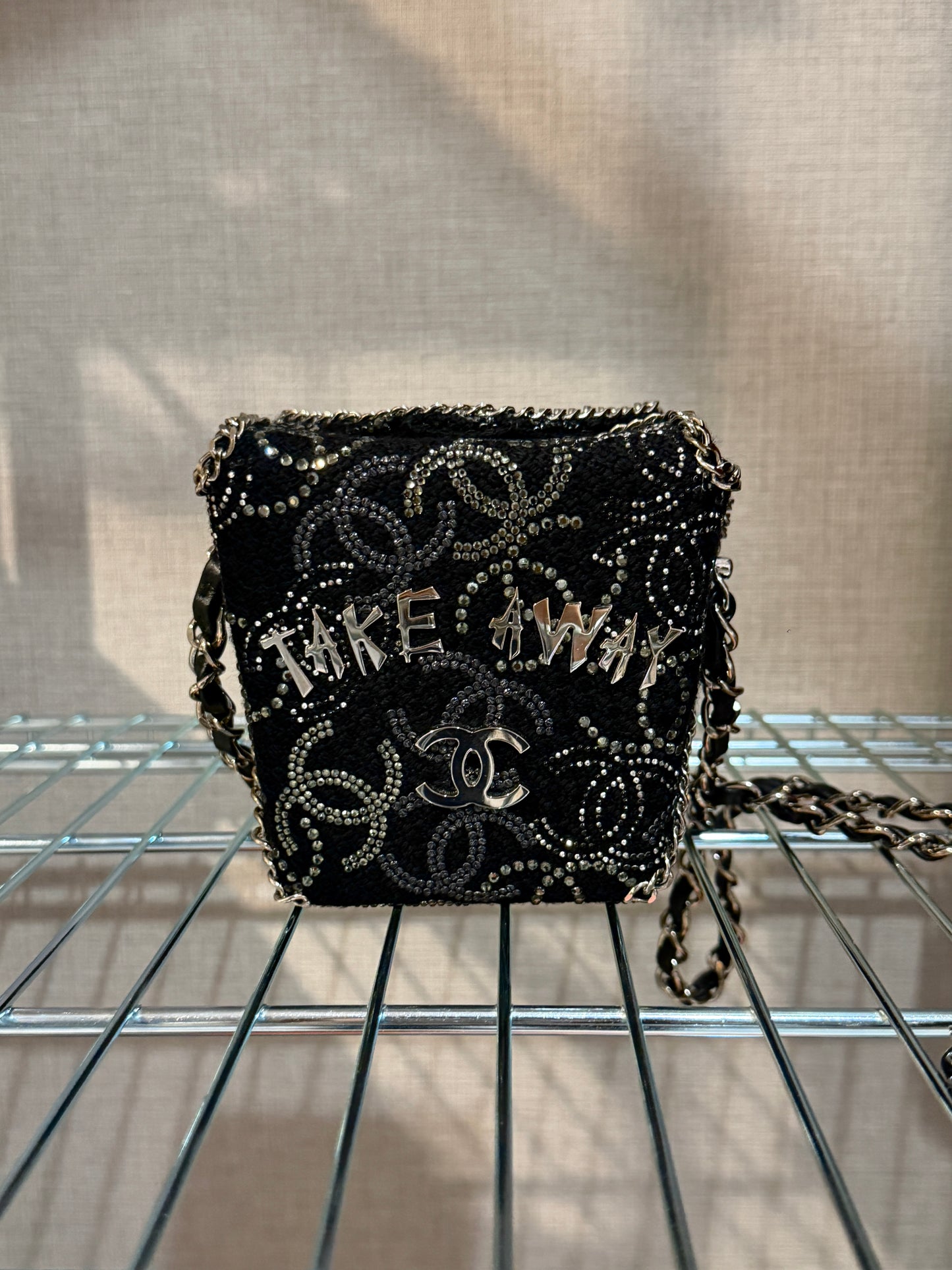 Chanel RARE 2010 Paris-Shanghai Take Away Box Handbag