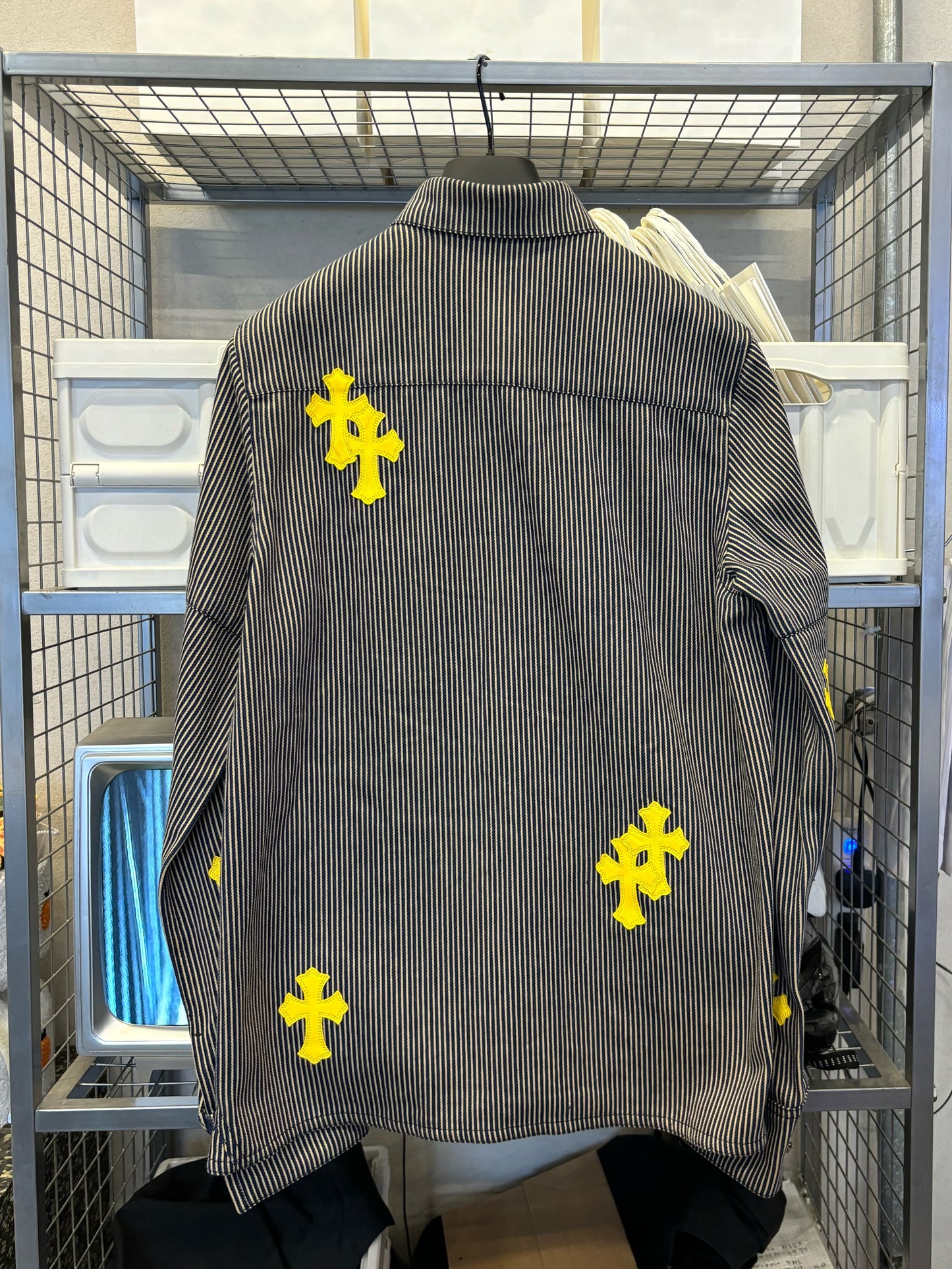 Chrome Hearts patches work Shirt