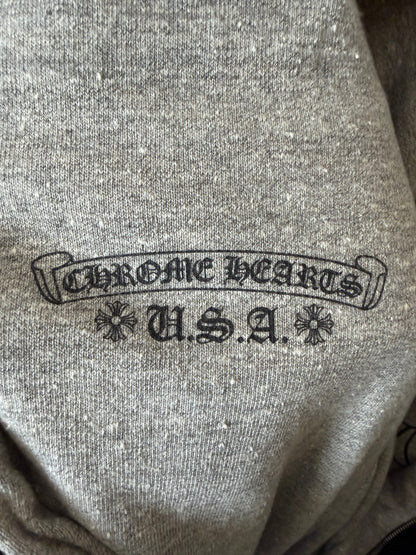 Chrome Hearts G.E.O monogram reversible bomber jacket