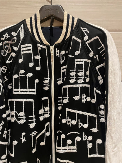 Dior X Hedi Slimane SS06 Sequins Music Note Jacket