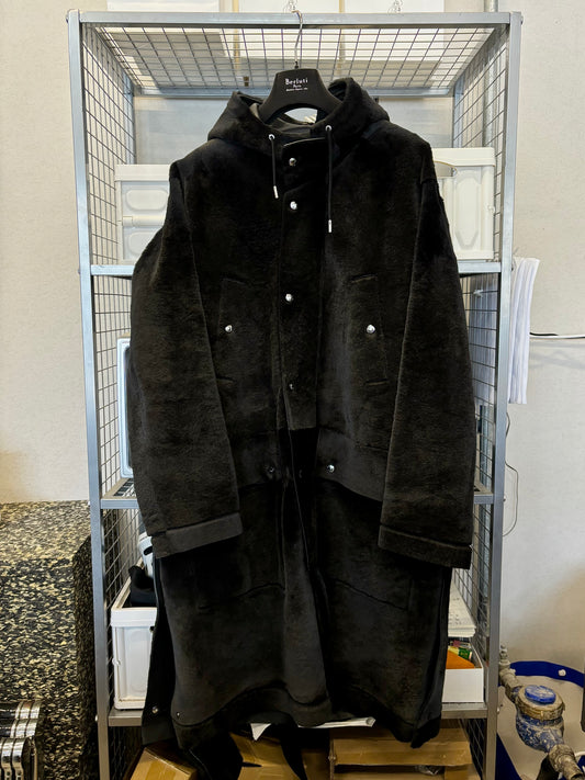 Berluti aw19 Kangaroo oversized coat parka