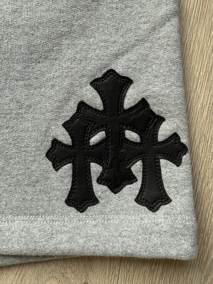 Chrome Hearts paperjam triple cross patches sweatpants