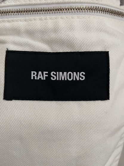 Raf Simons Fw15 graffiti handscript vest Lab coat