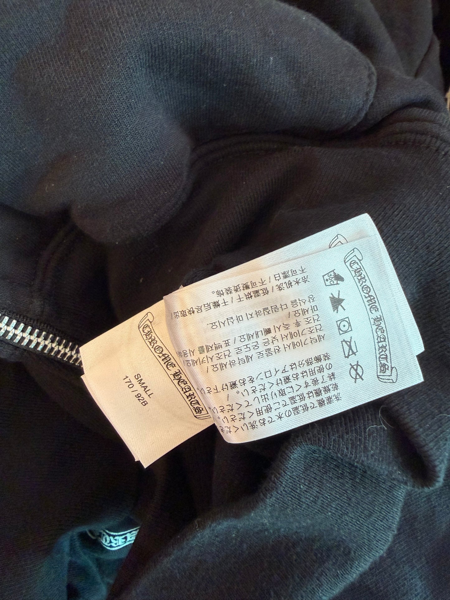 Chrome Hearts FUXK YOU Horseshoe Zip Up Hoodie