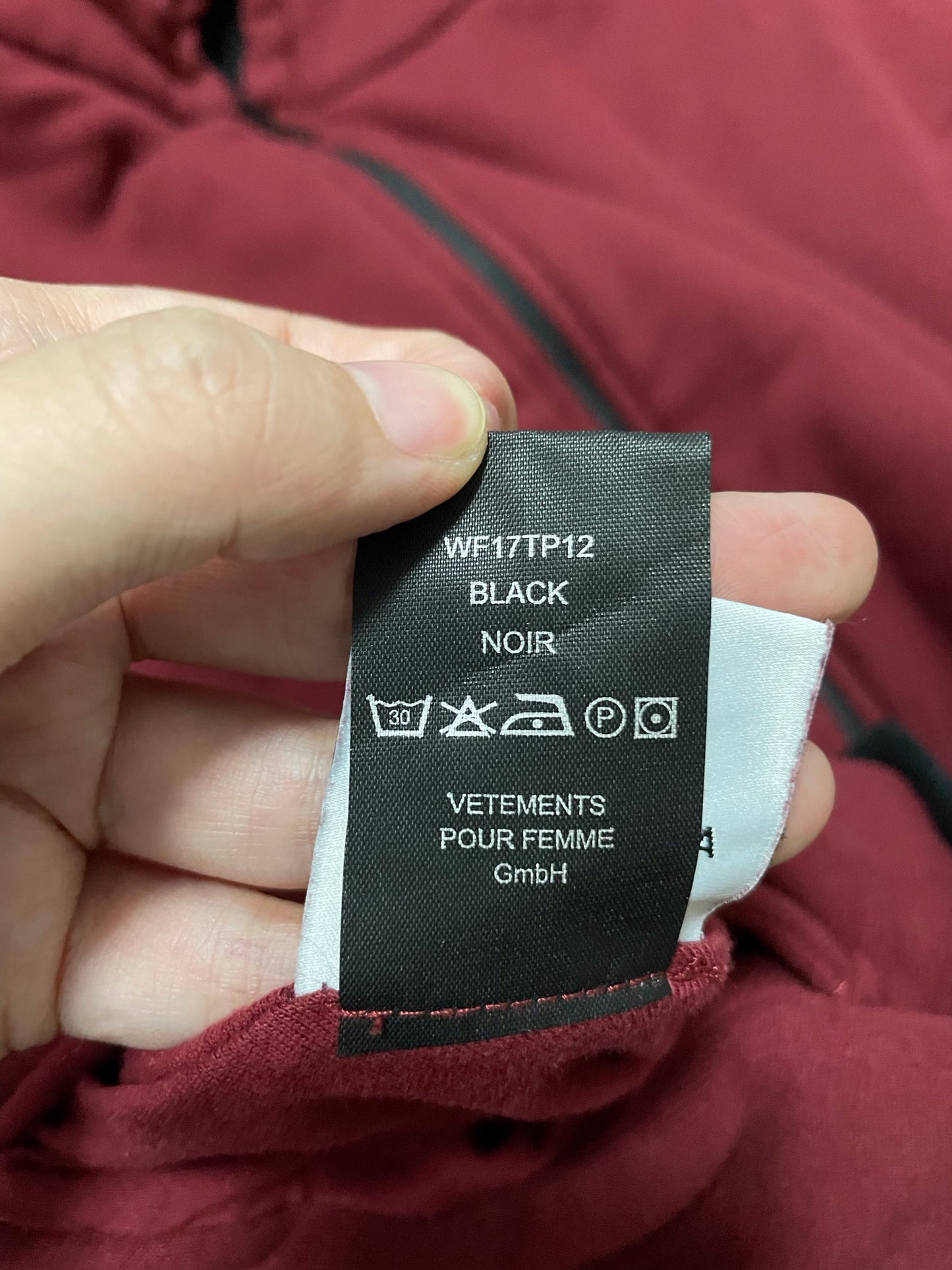 Vetements TDF doubleside bomber jacket