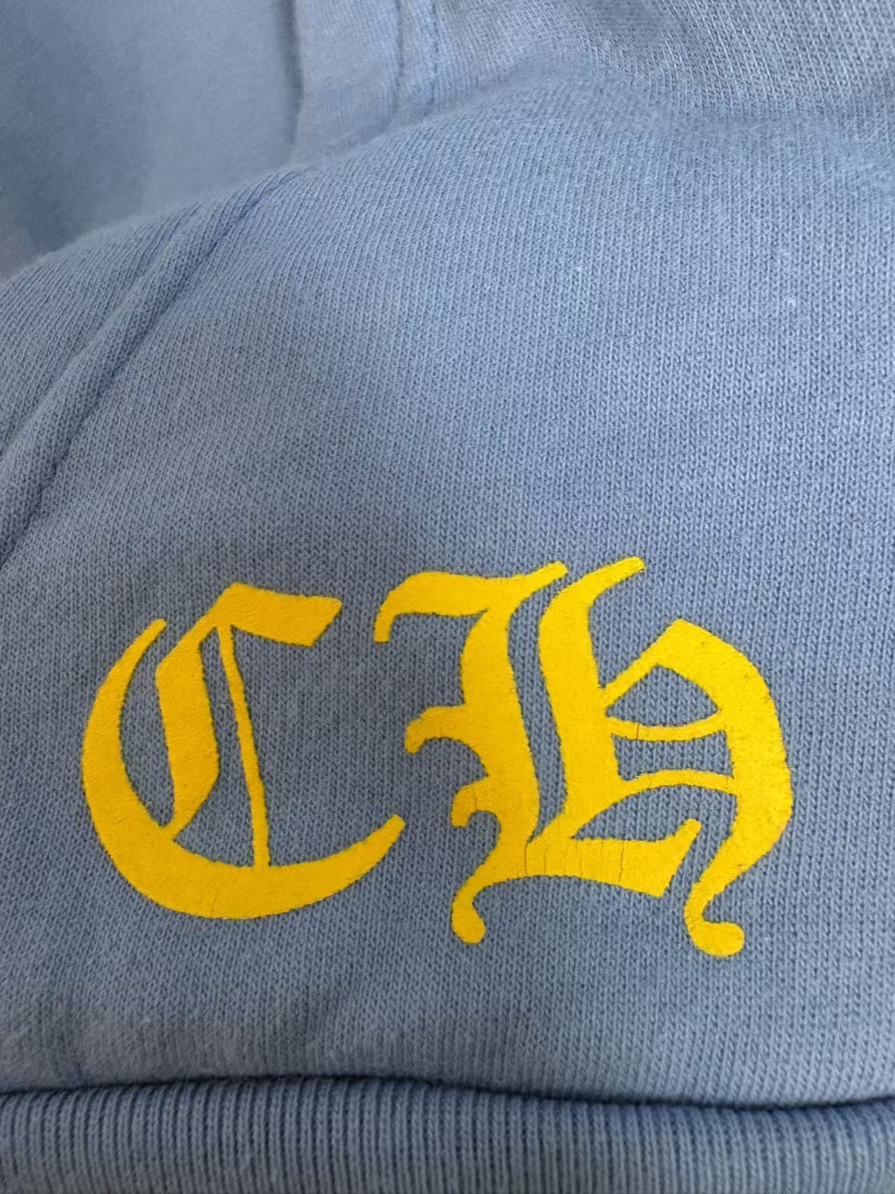 Chrome Hearts Drake collaboration “ Girls Love Chrome” babyblue hoodie