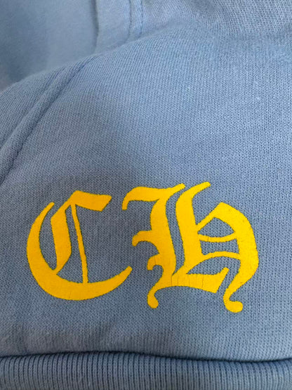 Chrome Hearts Drake collaboration “ Girls Love Chrome” babyblue hoodie