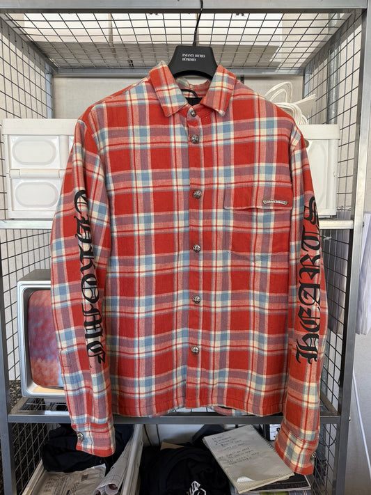 Chrome Hearts Padded Flannel Shirt