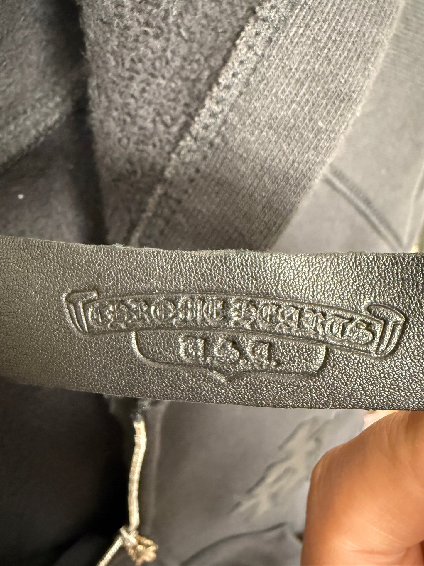 Chrome Hearts Paperjam Triple Patches Zip Up Hoodie