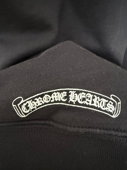 Chrome Hearts Aspen exclusive Floral Cross Thermal Zip Up Hoodie