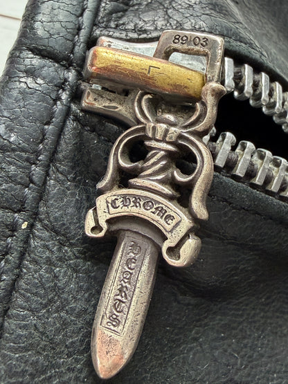 Chrome Hearts cross patches messenger bag