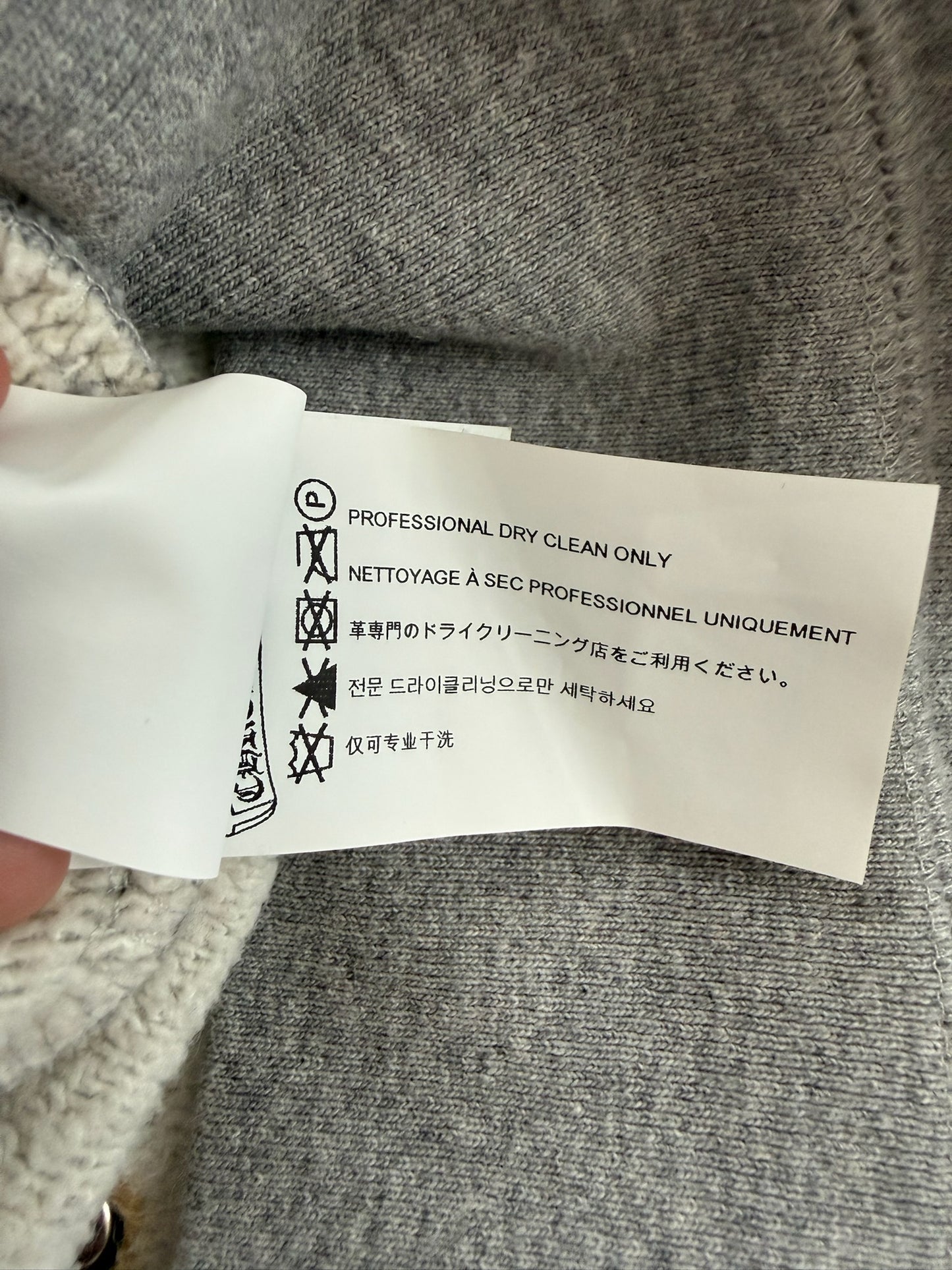 Chrome Hearts cross patches paperjam zip hoodie