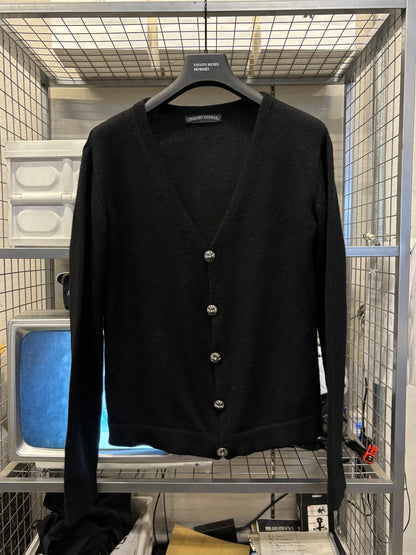 Chrome Hearts triple patch cashmere cardigan