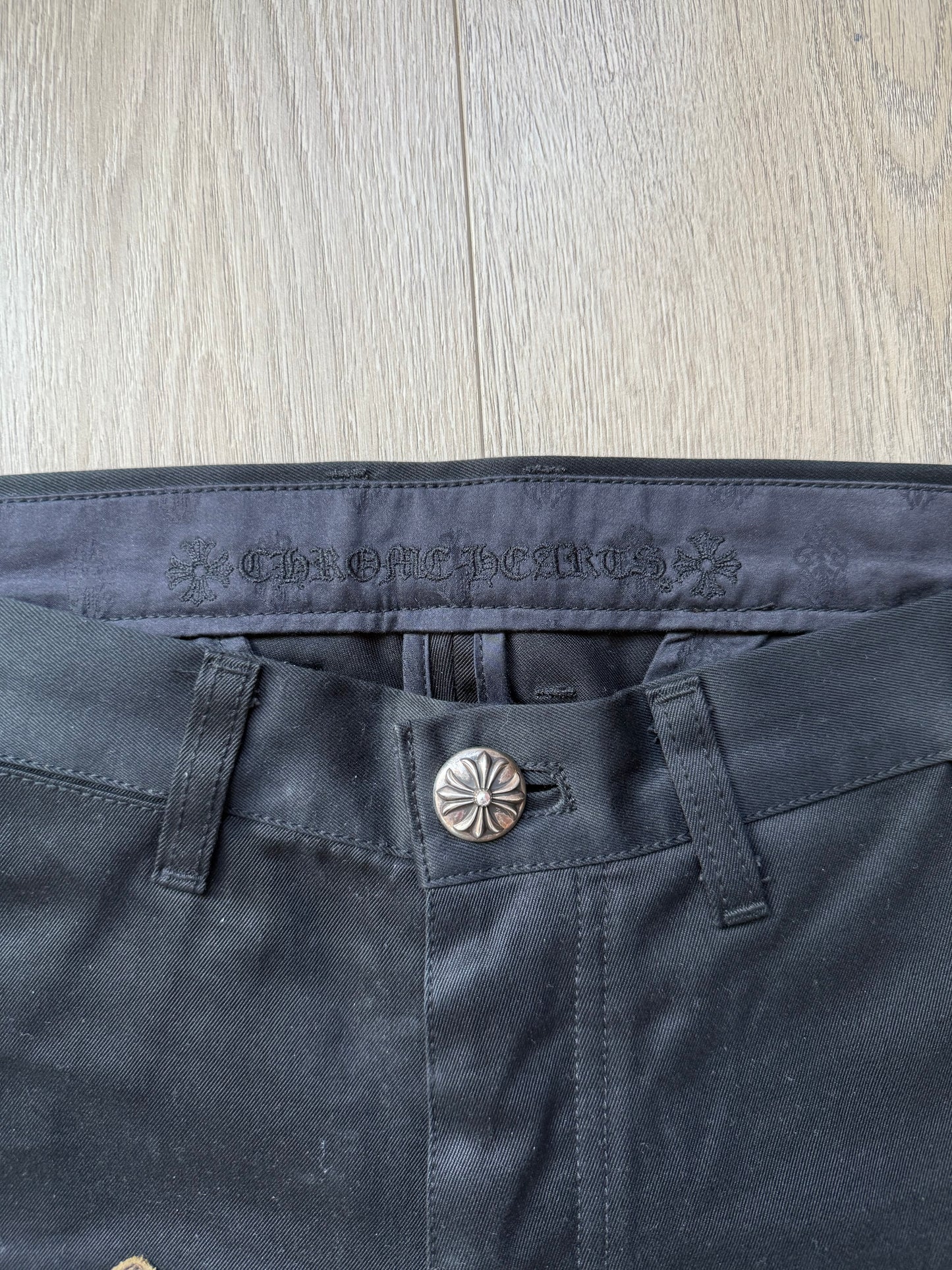 Chrome Hearts Chino Flooded Camo Patchwork sz 30