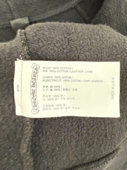 Chrome Hearts Paperjam Triple Patches Zip Up Hoodie