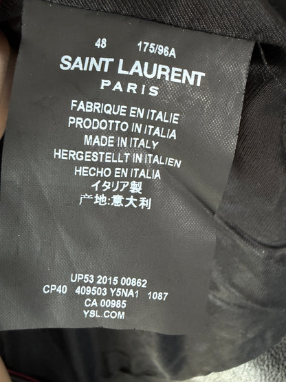 Saint Laurent SS15 Motorcycle Degrade Sunset Leather Jacket