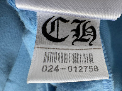 Chrome Hearts Drake collaboration “ Girls Love Chrome” babyblue hoodie