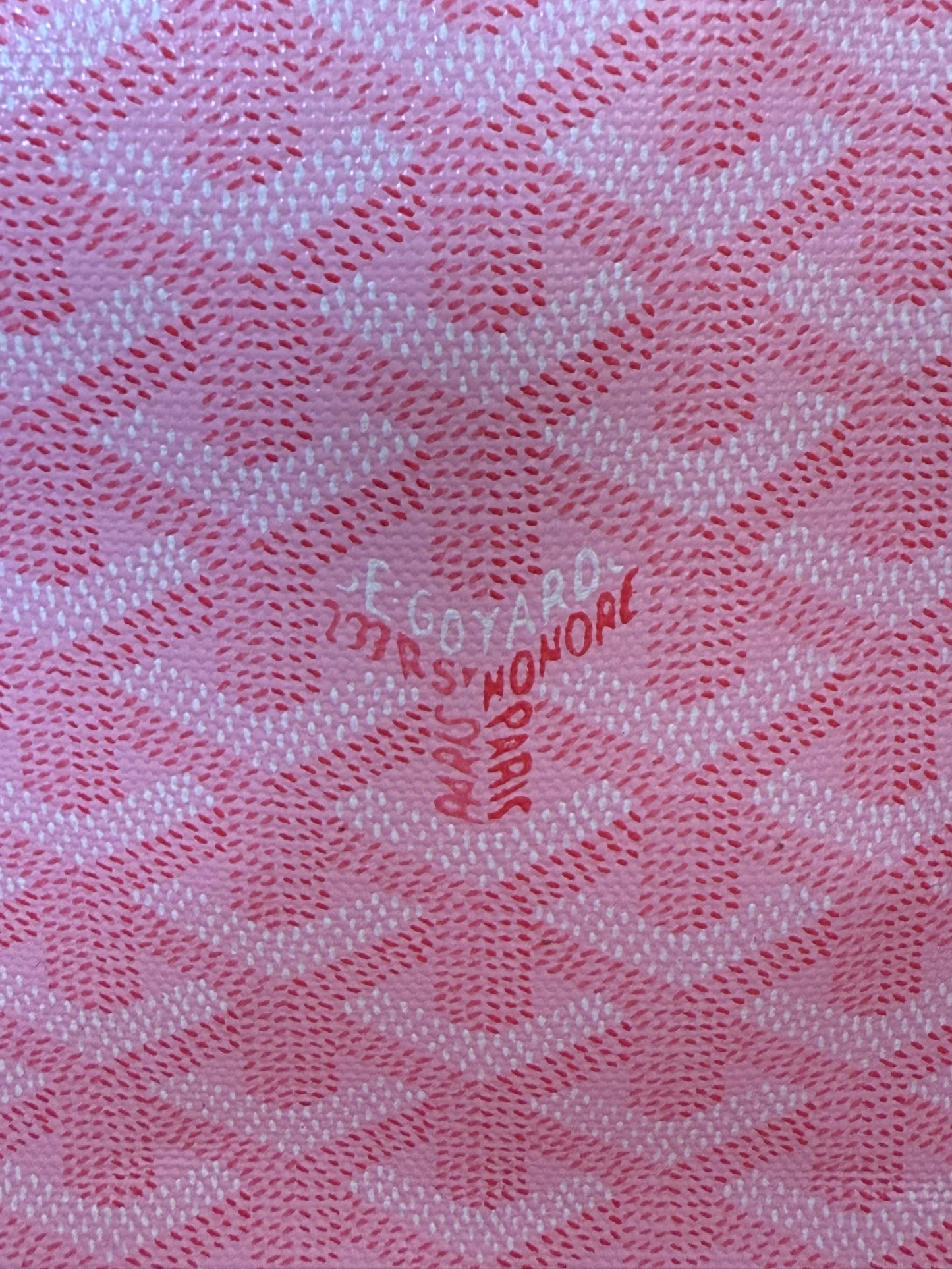 Goyard 2008 Japan Exclusive Sakura Pink Boston 60 Duffle Bag