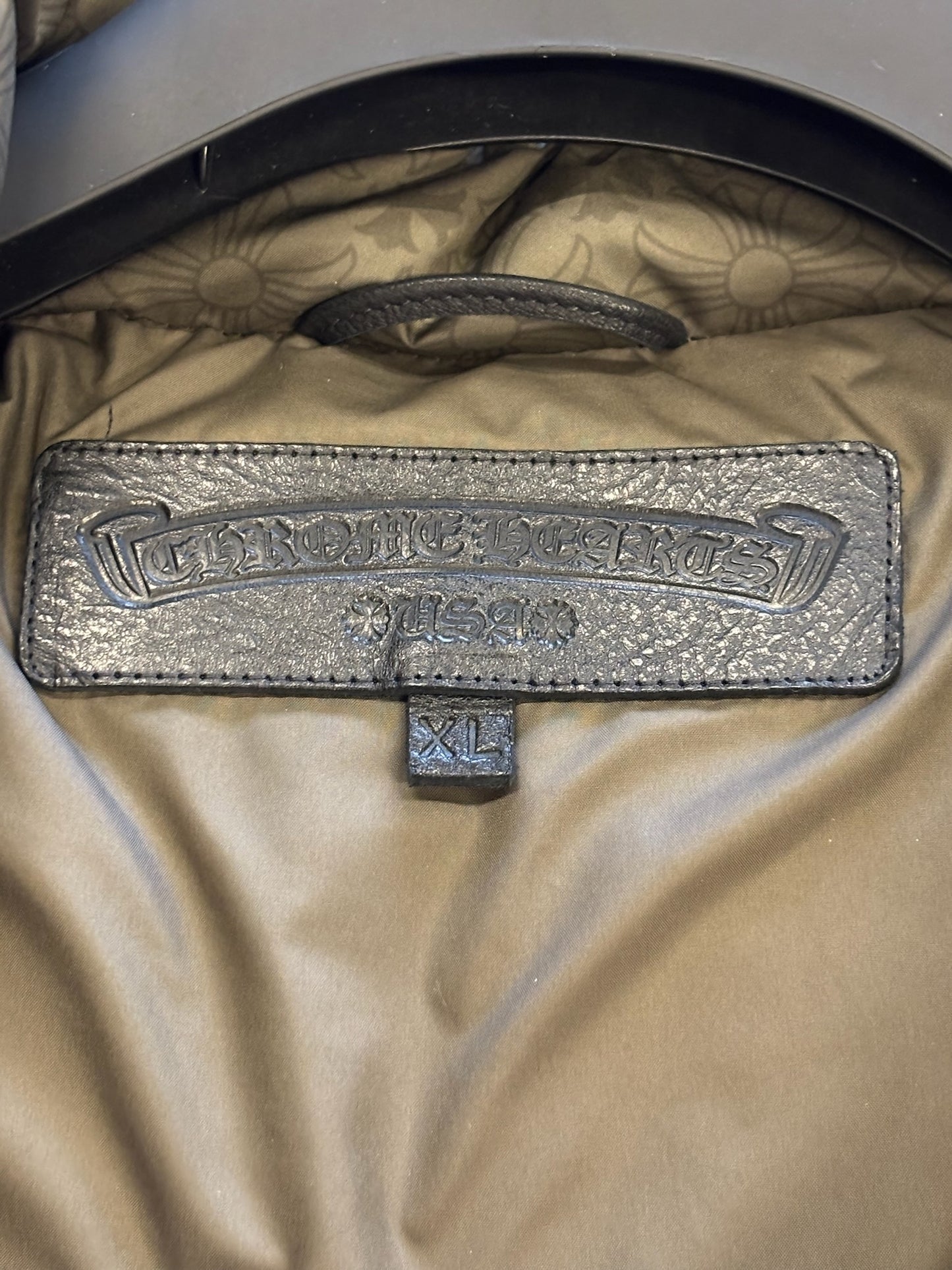 Chrome hearts prints puffer jackets