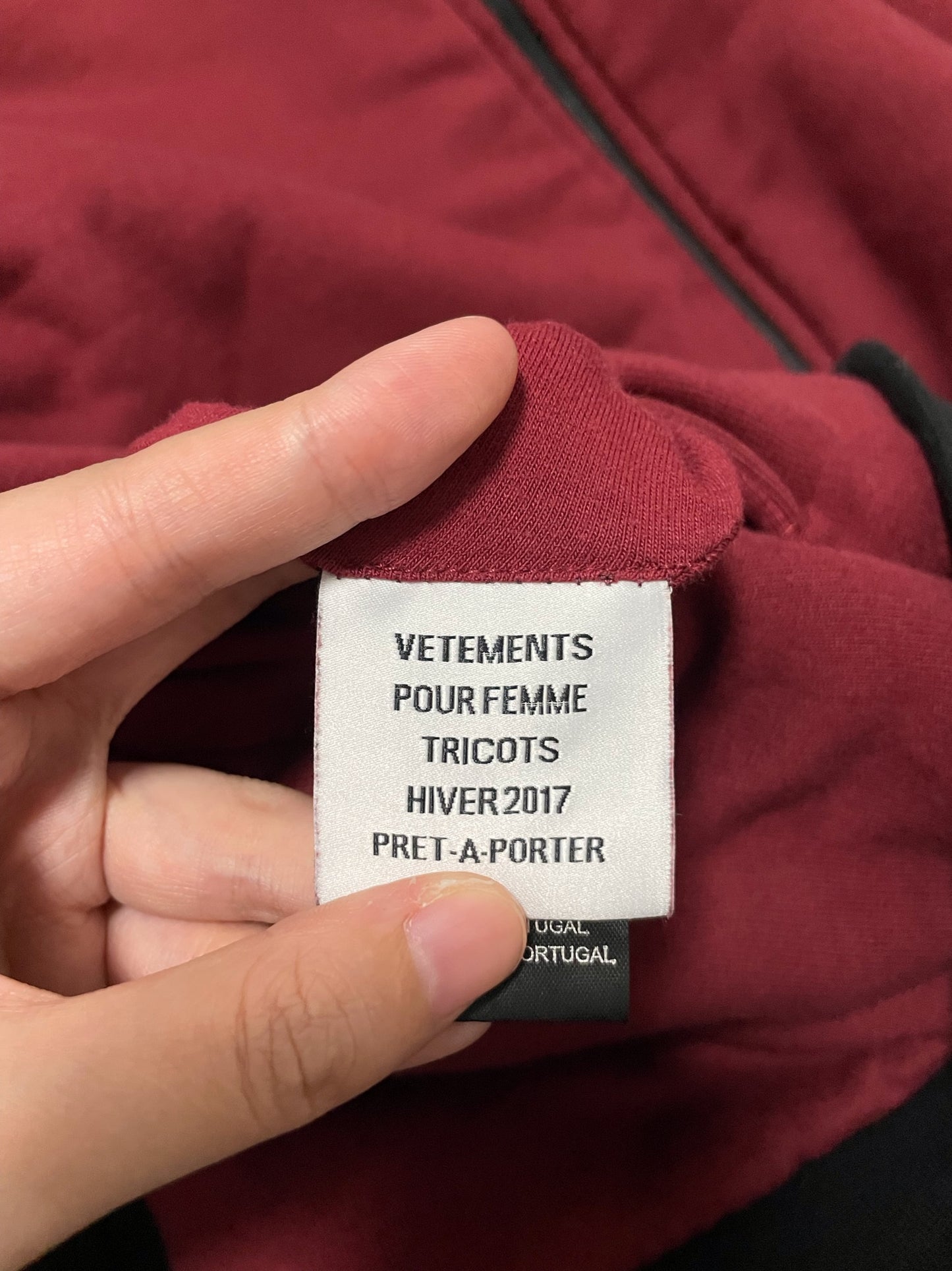 Vetements TDF doubleside bomber jacket