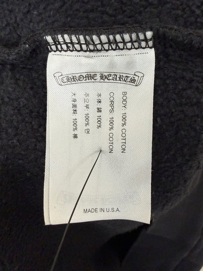 Chrome Hearts multicolor cross print zip up hoodie