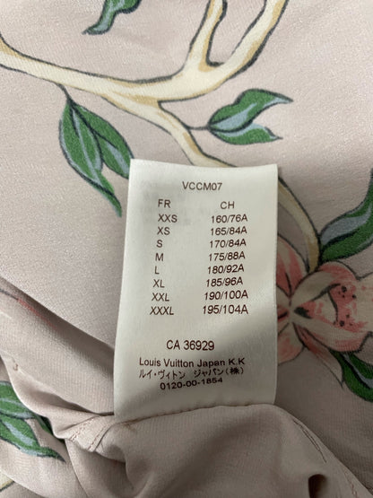 Louis Vuitton SS16 Birds of Paradise Phoenix Satin Silk Pajama Shirt