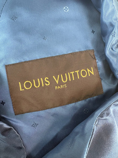 Louis Vuitton SS16 Crane Embroidery silk souvenir jacket