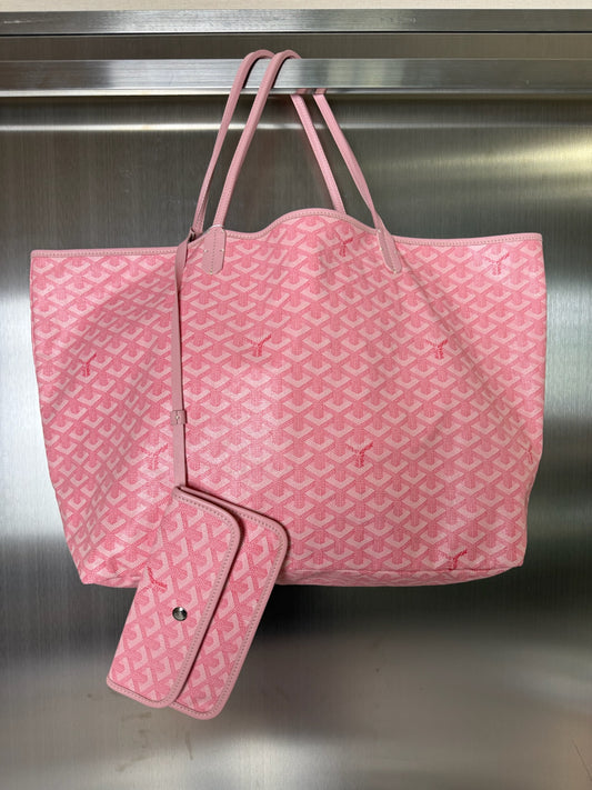 Goyard japan exclusive sakura pink GM tote bag