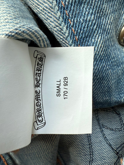 Chrome Hearts Cross Patches light wash Levi’s Denim Jacket