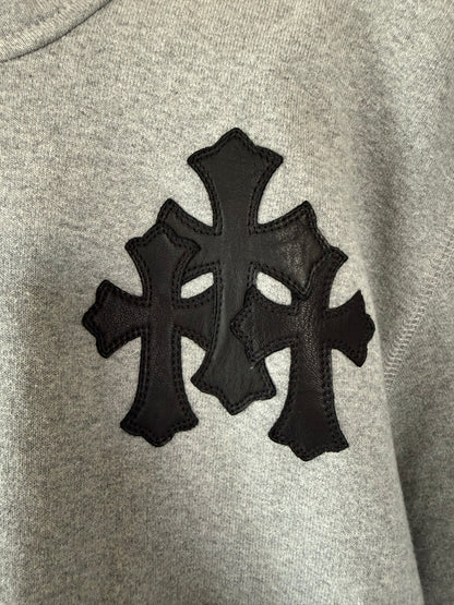 Chrome Hearts Paperjam half zip hoodie sweatshirt