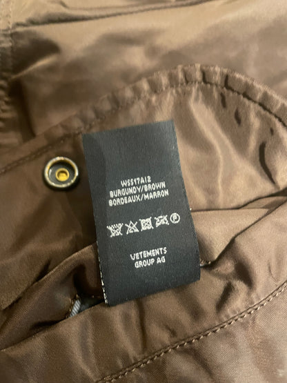 Vetements SS17 Reversible bomber jacket Alpha industries
