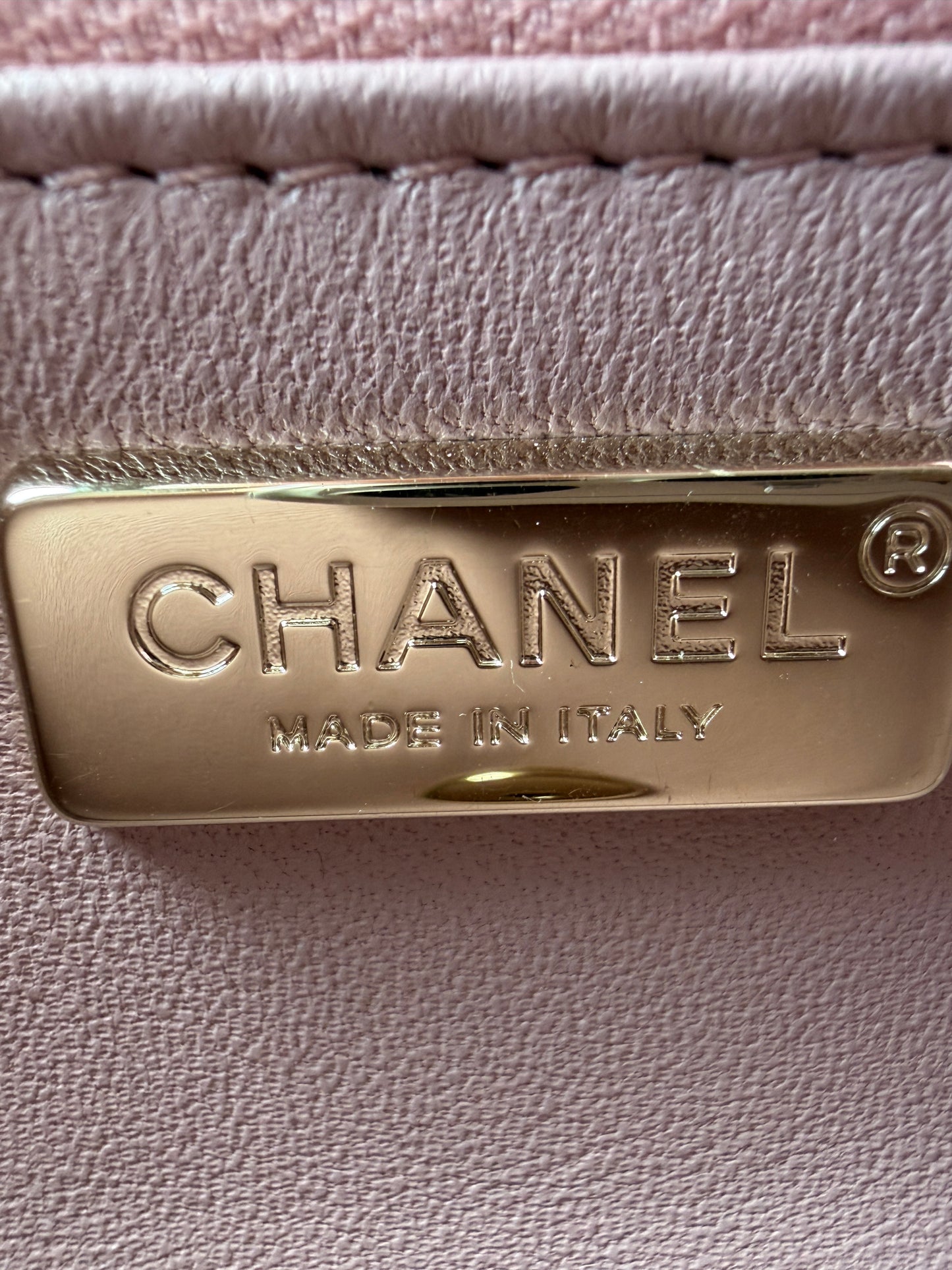 Chanel 25P Pink Multicolor Sequin Mini Sequin Flap Bag