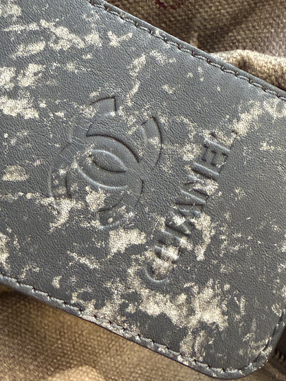 Chanel RARE Large Gray Graffiti Backpack